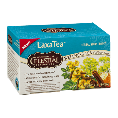 Celestial Seasonings® LaxaTea Wellness Tea Caffeine Free