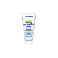 Life Extension Total Sun Protection Cream with Beta Glucan (SPF 30), 4-Ounce
