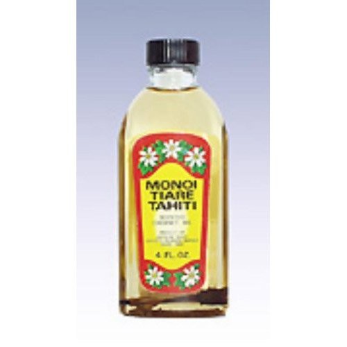 Monoi Tiare Tahiti Monoi Tiiki Tahiti Coconut Oil - 4 Fluid Ounce