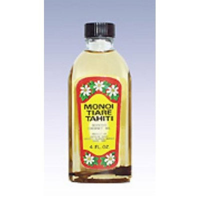 Monoi Tiare Tahiti Monoi Tiiki Tahiti Coconut Oil - 4 Fluid Ounce