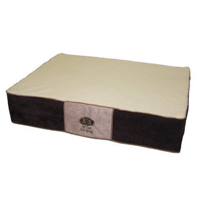 Pet Goods Mfg Imports Pet Goods PetCare Coil Spring Mattress with Fleece Top