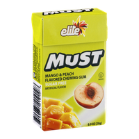 Elite Must Chewing Gum Mango & Peach