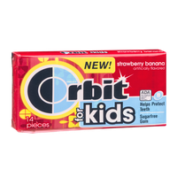 Orbit For Kids Strawberry Banana