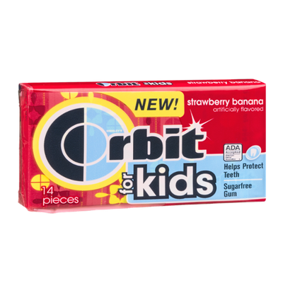 Orbit For Kids Strawberry Banana