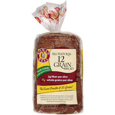 Roman Meal All Natural 12 Grain Bread, 24 oz