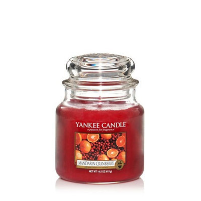 Yankee Candle Medium mandarin cranberry housewarmer candle