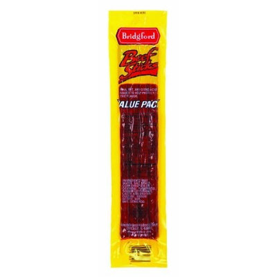 Bridgford Pepperoni Stick Value Pack, 2.55-Ounce (Pack of 8)