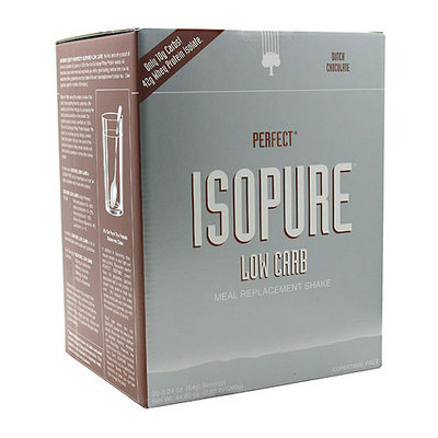 Nature's Best Perfect Isopure Low Carb Dutch Chocolate Protein Drink Mix Powder