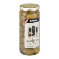 Krinos Cracked Green Olives