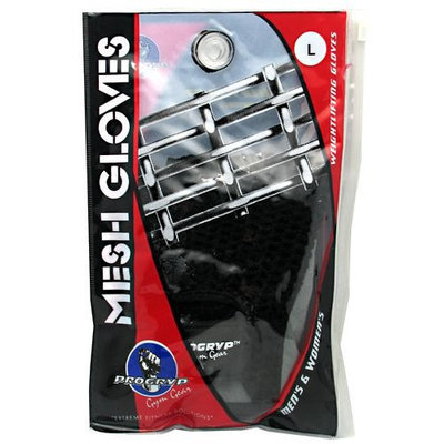 Muscle And Fitness Progryp 7140029 Mesh Weightlifting Gloves Large