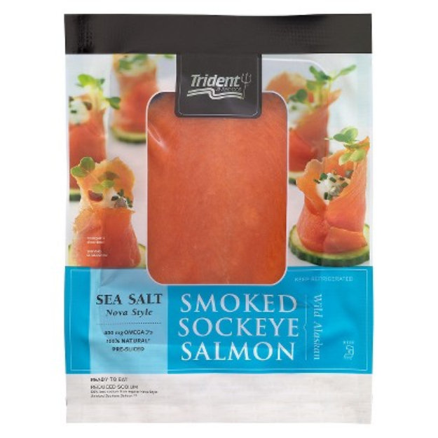 Trident Cold Smoked Sockeye Salmon Low Sodium 4 oz Reviews 2019