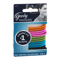 Goody Ouchless No Metal Elastics - 14 CT