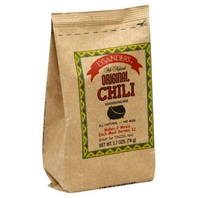 Lysander's Original Chili Seasoning, 2.7-Ounce (Pack of 6)
