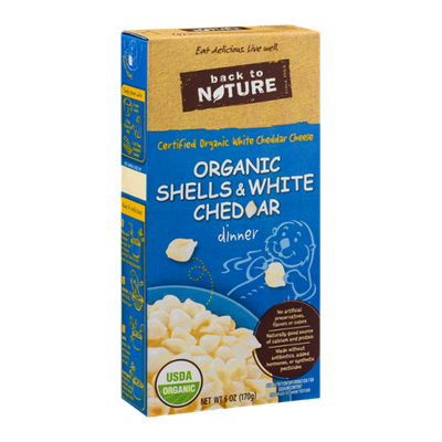Back To Nature Organic Shells & White Cheddar Dinner