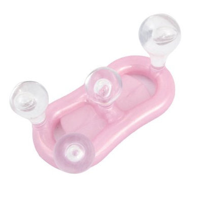 Handheld Full Body Massage Stress Relief Massager Roller Tool Clear Pink
