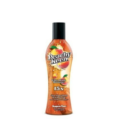 Supre PEACHY KEEN 15X Ultra Dark Bronzer Tanning Lotion 8 oz.