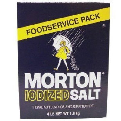 Morton Iodized Table Salt - 4lb. box