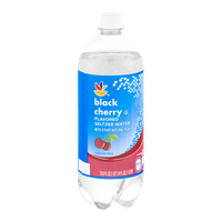 Ahold Flavored Seltzer Water Black Cherry