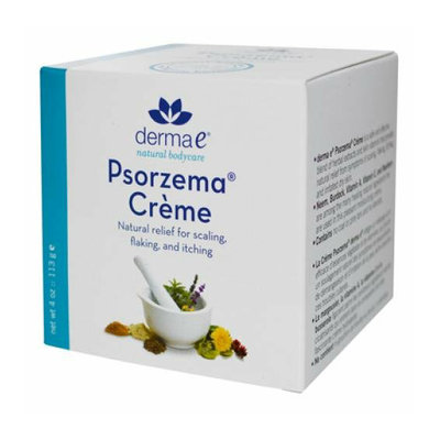 Derma E Psorzema Natural Relief Creme For Scaling Flaking and Itching 4 oz
