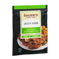 Sauer's Grilling Marinade Mix Zesty Herb
