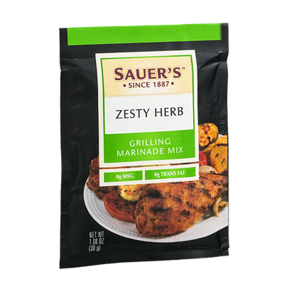 Sauer's Grilling Marinade Mix Zesty Herb