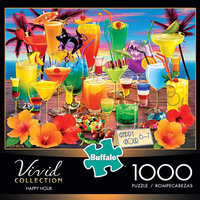 Buffalo Games, Inc. Buffalo Vivid Collection Happy Hour Jigsaw Puzzle - 1000-Piece