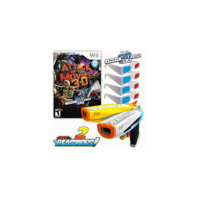 Interworks Unlimited, Inc. Attack of the Movies 3D with 2 Blasters