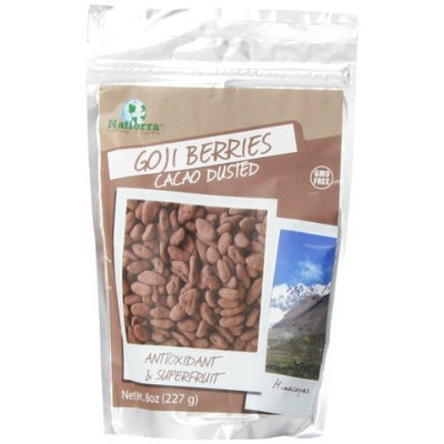Natierra Cacao Dusted Goji Berries, 8 Ounce