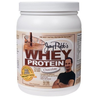 Jay Robb Enterprises - Whey Chocolate Isolate, 12 oz powder