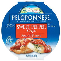 Peloponnese Sweet Pepper Strips, Roasted Florina, 7.8-Ounce Plastic Tubs (Pack of 6)