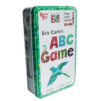 University Games UNIVERSITY GAMES Eric Carle's ABC Game in a Tin