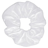 Smoothies Cotton/Lycra Scrunchie-White 00690