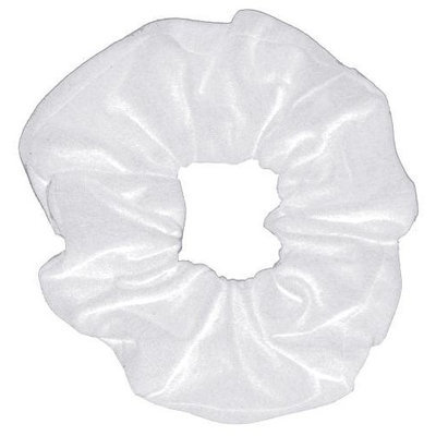 Smoothies Cotton/Lycra Scrunchie-White 00690