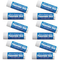 Scents Of America (Set/12) Natural Headache Relief Peppermint Sticks with Menthol Crystals