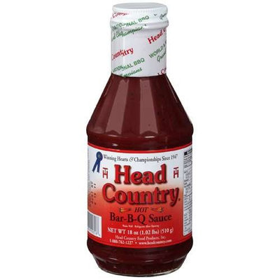 Head Country Hot Bar-B-Q Sauce, 18 oz