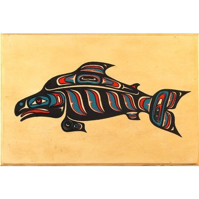 Alaska Smokehouse Smoked Sockeye Salmon Fillet In Wood, 8 Ounce Gift Box