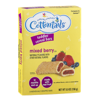 Cottontails Toddler Cereal Bars Mixed Berry