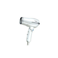 Infiniti by Conair 230 Nano Silver Tourmaline Ceramic Folding Styler, White