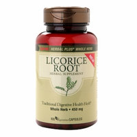 GNC Herbal Plus Licorice Root 450 mg