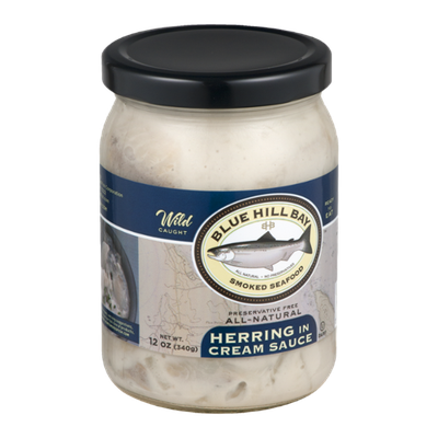 Blue Hill Bay Smoked Seafood Herring in Cream Sauce
