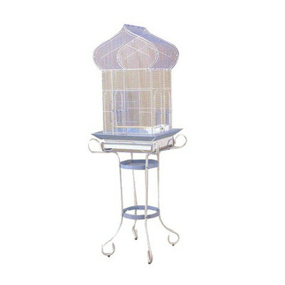 Prevue Pet Products Cockatiel Bird Cage with Stand Blue & White
