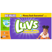 Luvs Diapers Big Pack - Size 3 (104 Count)