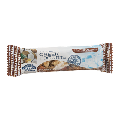 Rickland Orchards Greek Yogurt Bar Toasted Coconut