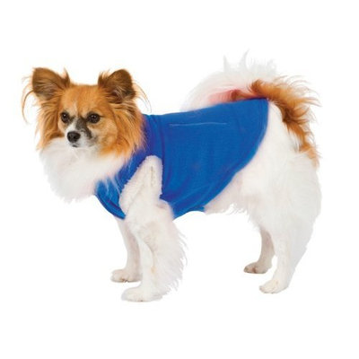 Fashion Pet Blue Dog Polar Fleece Vest Large