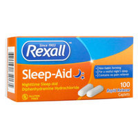 Rexall Sleep Aid Rapid Release Caplets, 100 ct