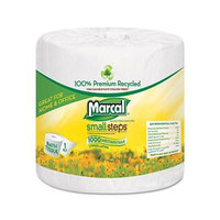 Marcal 100% Premium Recycled 1-ply Bath Tissue