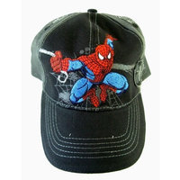 Marvel Spiderman Hat | Boys Baseball Cap - Black | Offical Licensed