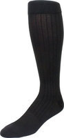 Sigvaris Mens Business Casual 15-20 mmHg Compression Socks: Size C - Navy