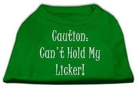 Ahi Can't Hold My Licker Screen Print Shirts Emerald Green XS (8)