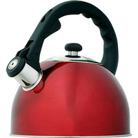 Evco International 72975 Satin Splendor Metallic Cranberry 2. 8 Qt Tea Kettle